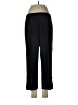 Larry Levine Solid Black Dress Pants Size 8 - photo 1