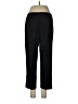 Larry Levine Solid Black Dress Pants Size 8 - photo 2