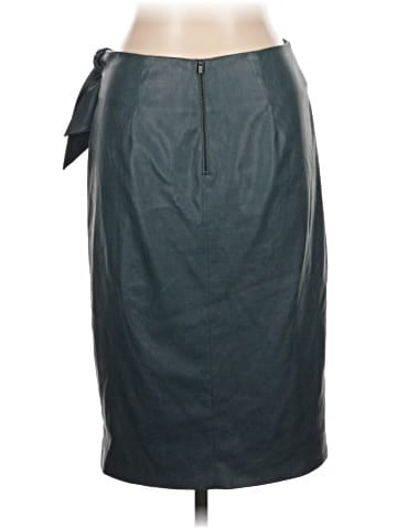 Rebecca Taylor Faux Leather Skirt (view 2)