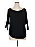 For Cynthia Black 3/4 Sleeve Blouse Size XL - photo 1