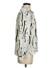 Anne Klein 100% Polyester Print Ivory Long Sleeve Blouse Size 4 - photo 4