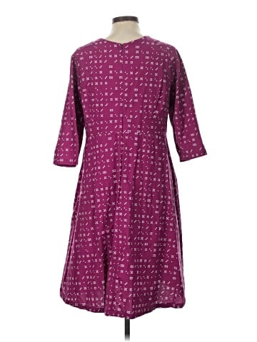 Cherry Velvet Casual Dress (view 2)