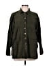 Assorted Brands Solid Green Long Sleeve Button-Down Shirt Size L (estimated) - photo 1