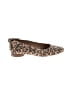 Bernardo Animal Print Brown Tan Flats Size 7 1/2 - photo 1