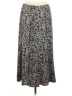 Simonton Says Print Gray Casual Skirt Size M - photo 2