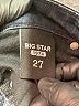 Big Star Hearts Blue Jeans Size 27 waist - photo 7