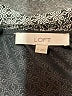 Ann Taylor LOFT 100% Polyester Gray Long Sleeve Blouse Size M - photo 7