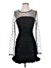 PrettyLittleThing Stars Black Cocktail Dress Size 4 - photo 1