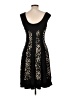 DressBarn Animal Print Black Cocktail Dress Size 10 - photo 2