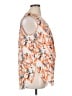 DKNYC 100% Polyester Orange Sleeveless Blouse Size XL - photo 4