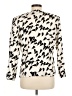Assorted Brands Animal Print Ivory Long Sleeve Blouse Size 6 - 8 - photo 2