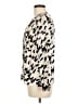 Assorted Brands Animal Print Ivory Long Sleeve Blouse Size 6 - 8 - photo 5