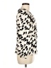 Assorted Brands Animal Print Ivory Long Sleeve Blouse Size 6 - 8 - photo 4