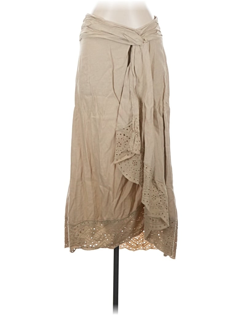 Pre-owned Unbranded Casual Skirt In Brown