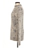 Chelsea & Theodore Tweed Gray Turtleneck Sweater Size M - photo 5