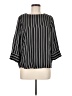 T Tahari 100% Polyester Black 3/4 Sleeve Blouse Size M - photo 1