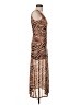 Louna Animal Print Brown Cocktail Dress Size XS - photo 4
