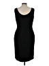 Albert Nipon Chevron-herringbone Black Cocktail Dress Size 12 - photo 2
