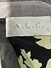 A.L.C. 100% Silk Print Green Cocktail Dress Size 8 - photo 6