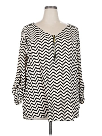 Tacera 3/4 Sleeve Blouse (view 1)