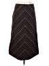 Tocca Chevron-herringbone Burgundy Formal Skirt Size 4 - photo 2