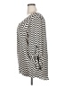Tacera 100% Polyester Chevron-herringbone Silver 3/4 Sleeve Blouse Size 2X - photo 5
