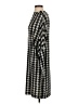 KAMALIKULTURE Houndstooth Black Casual Dress Size XS - photo 5