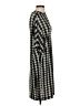 KAMALIKULTURE Houndstooth Black Casual Dress Size XS - photo 4