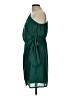 Unbranded 100% Polyester Solid Green Cocktail Dress Size L - photo 5
