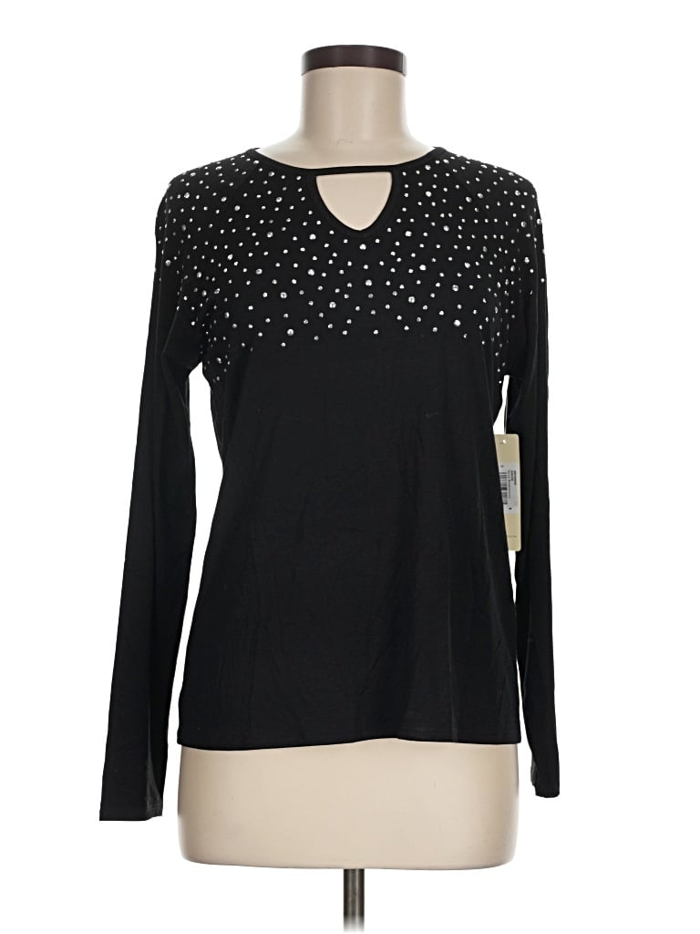 Pre-owned Cyrus Long Sleeve T-shirt In Black