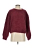 FRNCH Tweed Burgundy Pullover Sweater Size S - photo 1
