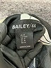 Bailey 44 100% Polyester Black Long Sleeve Blouse Size M - photo 6