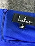 Lulus Solid Blue Cocktail Dress Size S - photo 7