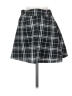 Shein Plaid Black Casual Skirt Size 2 - photo 1