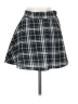 Shein Plaid Black Casual Skirt Size 2 - photo 2