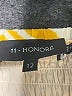 11. Honore 100% Rayon Yellow Short Sleeve Blouse Size 12 - photo 7