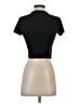 Shein Black Short Sleeve Turtleneck Size S - photo 2