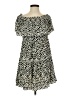 Oddi 100% Polyester Animal Print Black Casual Dress Size S - photo 1