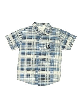 Calvin Klein Jeans Short Sleeve Button Down Shirt
