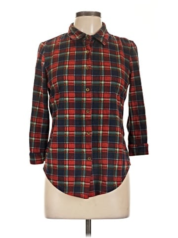 Roommates 3/4 Sleeve Blouse (view 1)