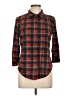 Roommates Plaid Red 3/4 Sleeve Blouse Size L - photo 1