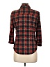 Roommates Plaid Red 3/4 Sleeve Blouse Size L - photo 2