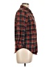 Roommates Plaid Red 3/4 Sleeve Blouse Size L - photo 4