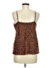 Allison Joy 100% Polyester Brown Sleeveless Top Size M - photo 2