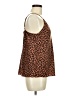 Allison Joy 100% Polyester Brown Sleeveless Top Size M - photo 4