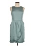 Drew 100% Polyester Solid Teal Cocktail Dress Size 6 - photo 1