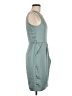Drew 100% Polyester Solid Teal Cocktail Dress Size 6 - photo 4