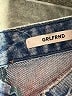 GRLFRND 100% Cotton Blue Jeans Size 25 waist - photo 7
