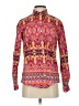 J. McLaughlin Paisley Pink Long Sleeve Blouse Size S - photo 1