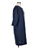 Bobeau Solid Blue Casual Dress Size M - photo 4